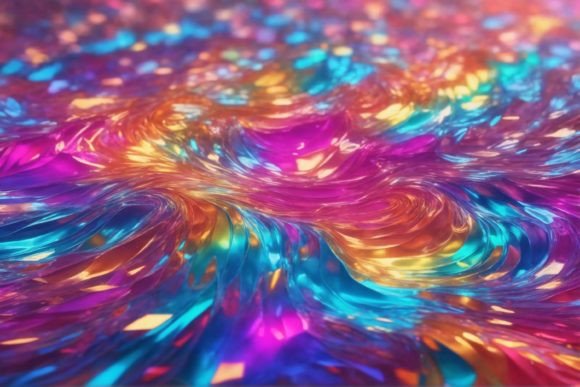 Download Folia Holographic Background - Premium Resources